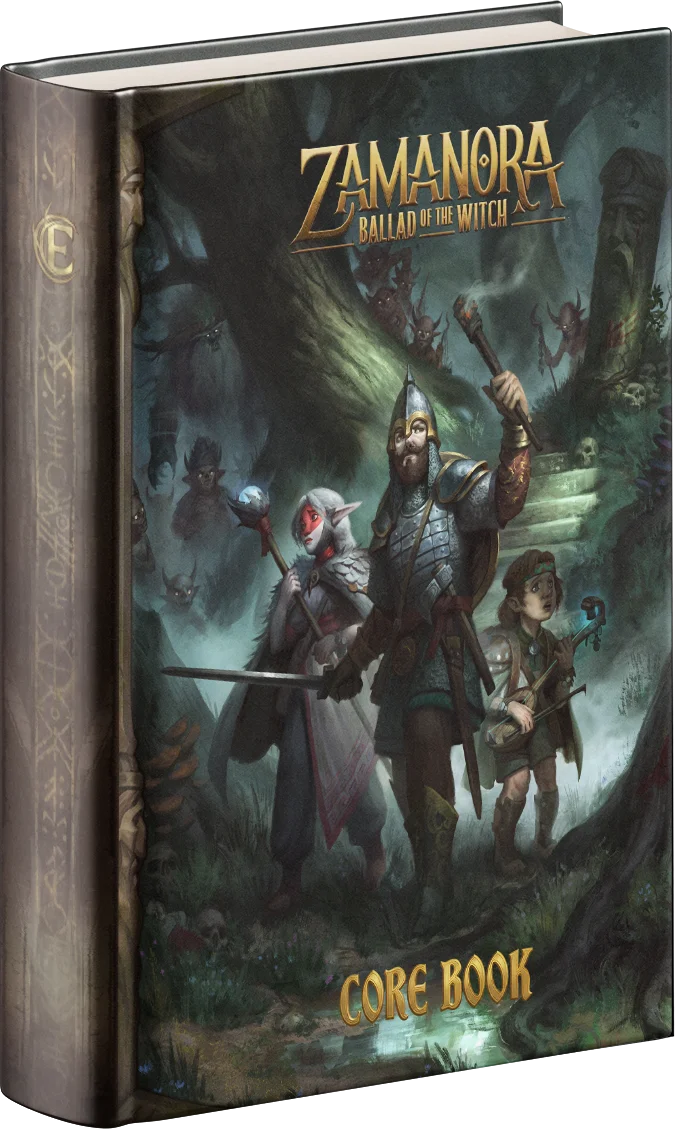 ZAMANORA: Ballad of the Witch - Core Book