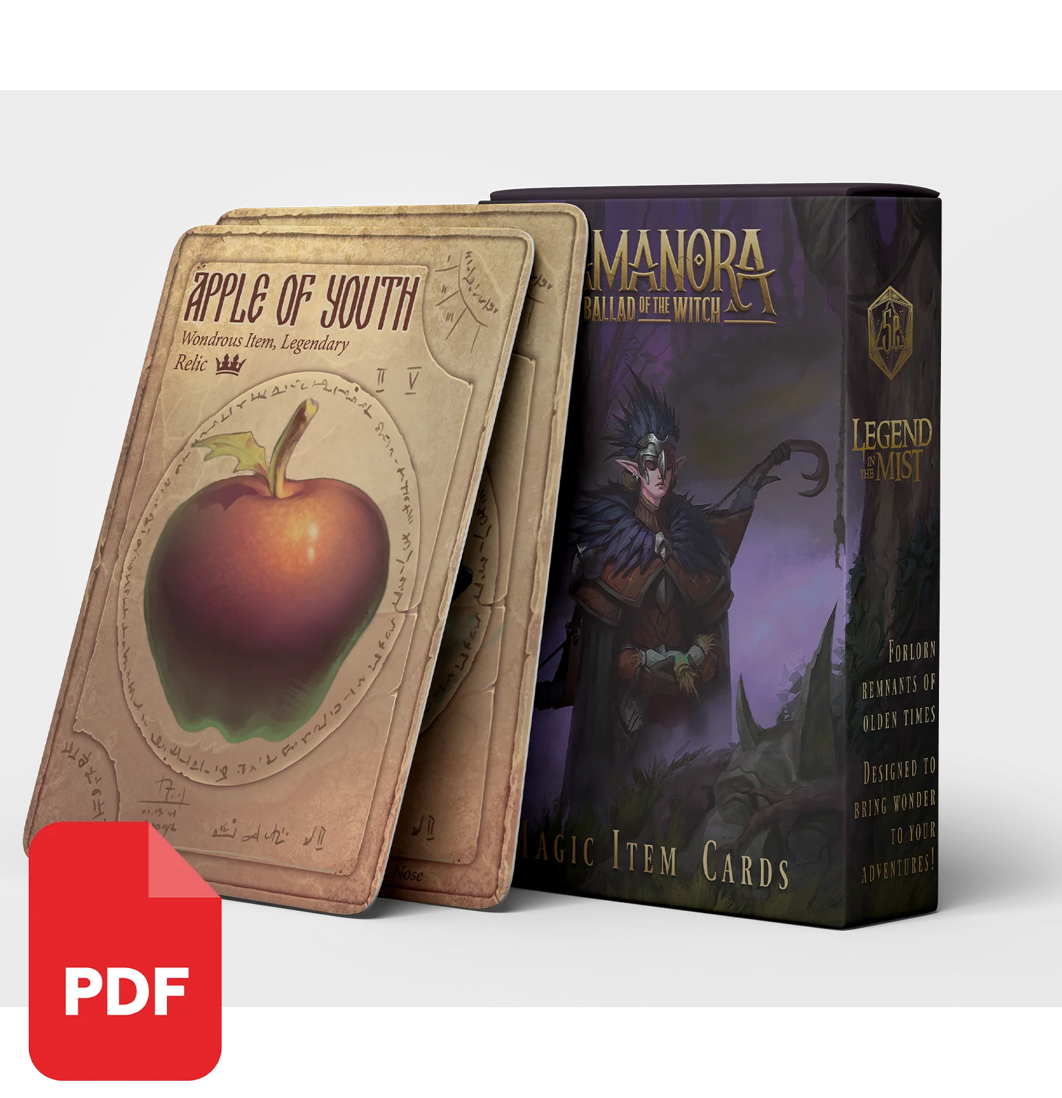 ZAMANORA: Ballad of the Witch - Magic Item Cards Digital
