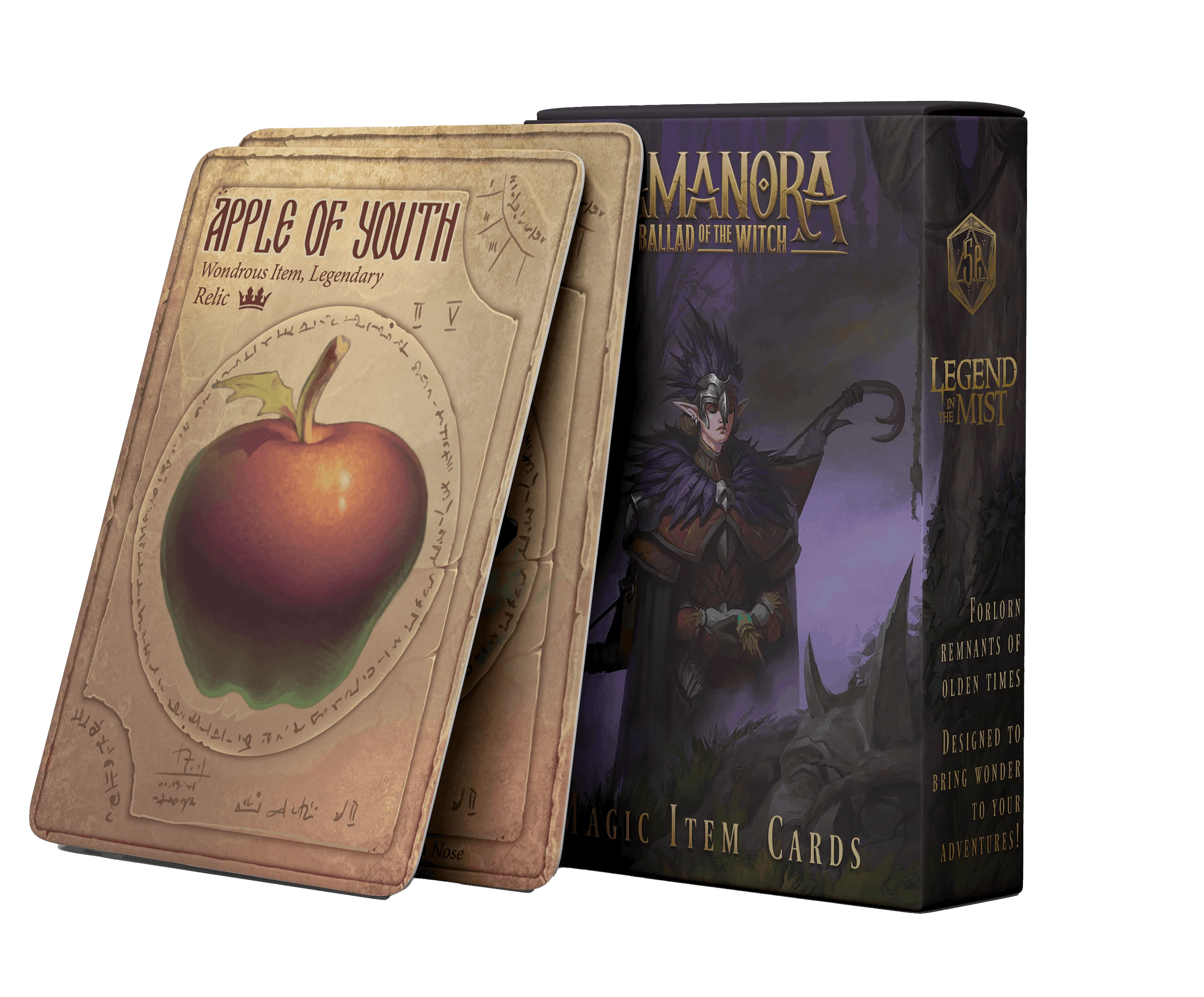 ZAMANORA: Ballad of the Witch - Magic Item Cards