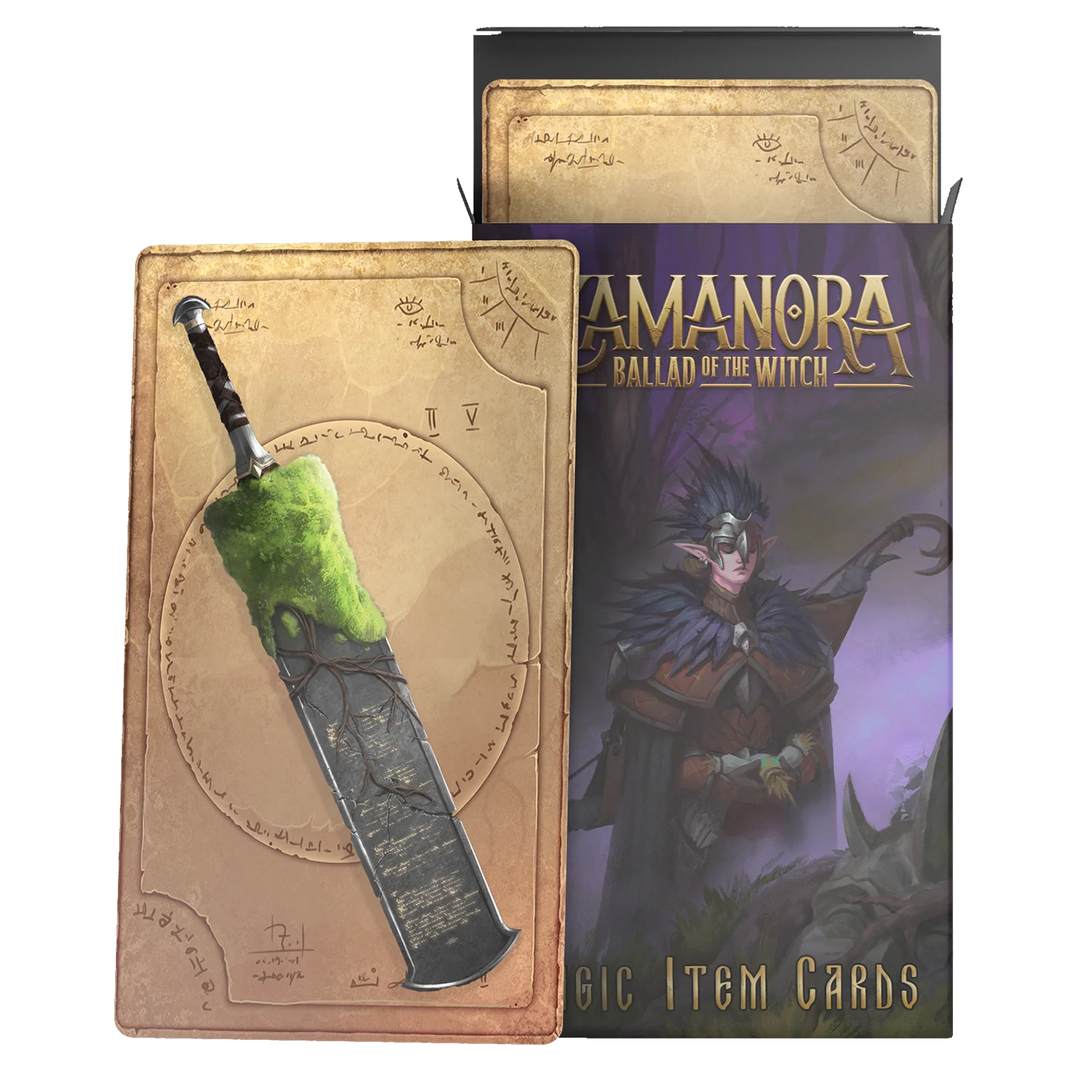 ZAMANORA: Ballad of the Witch - Magic Item Cards
